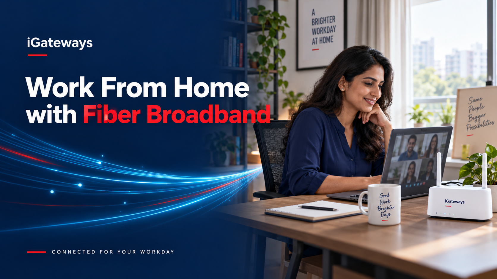 Why Fiber Broadband is Best for Work From Home